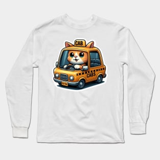 kitty the cabbie Long Sleeve T-Shirt